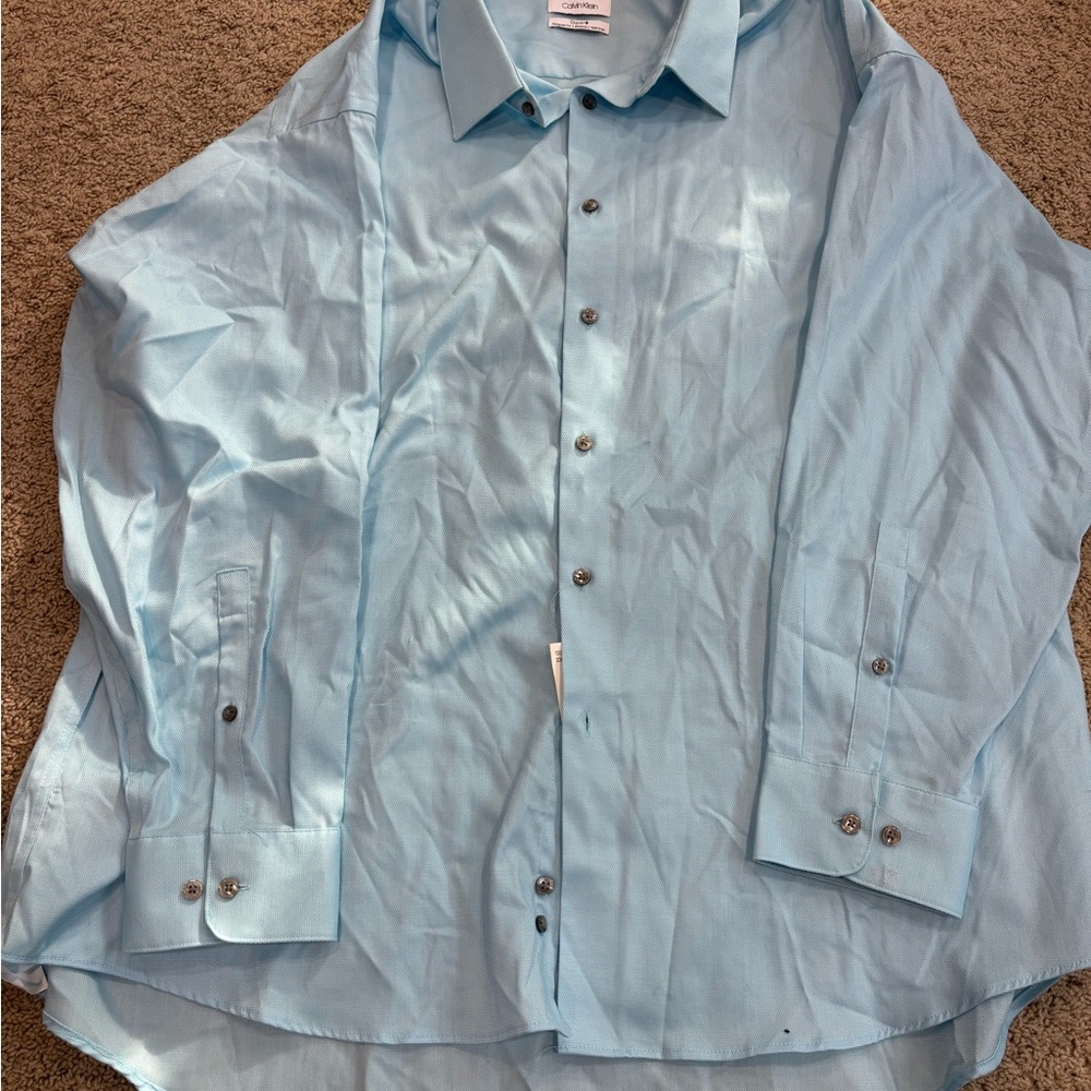 Calvin Klein Light Blue Dress Shirt